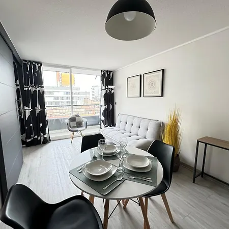 Relax Centrico En Santiago Con Gym Y Piscina Appartement